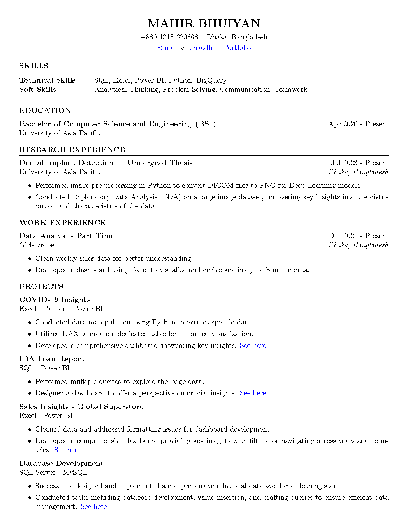 Resume
